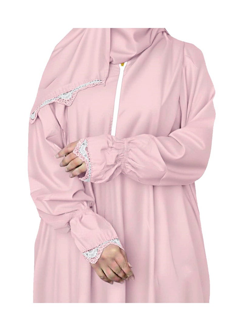 اس دي شرشف صلاة نسائي مطرز واسع و مريح خامة ممتازة - Image 1